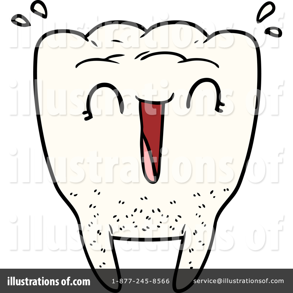 Tooth Clipart #1553874 - Illustration by lineartestpilot