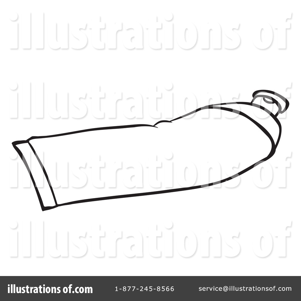 toothpaste clipart black and white - photo #40