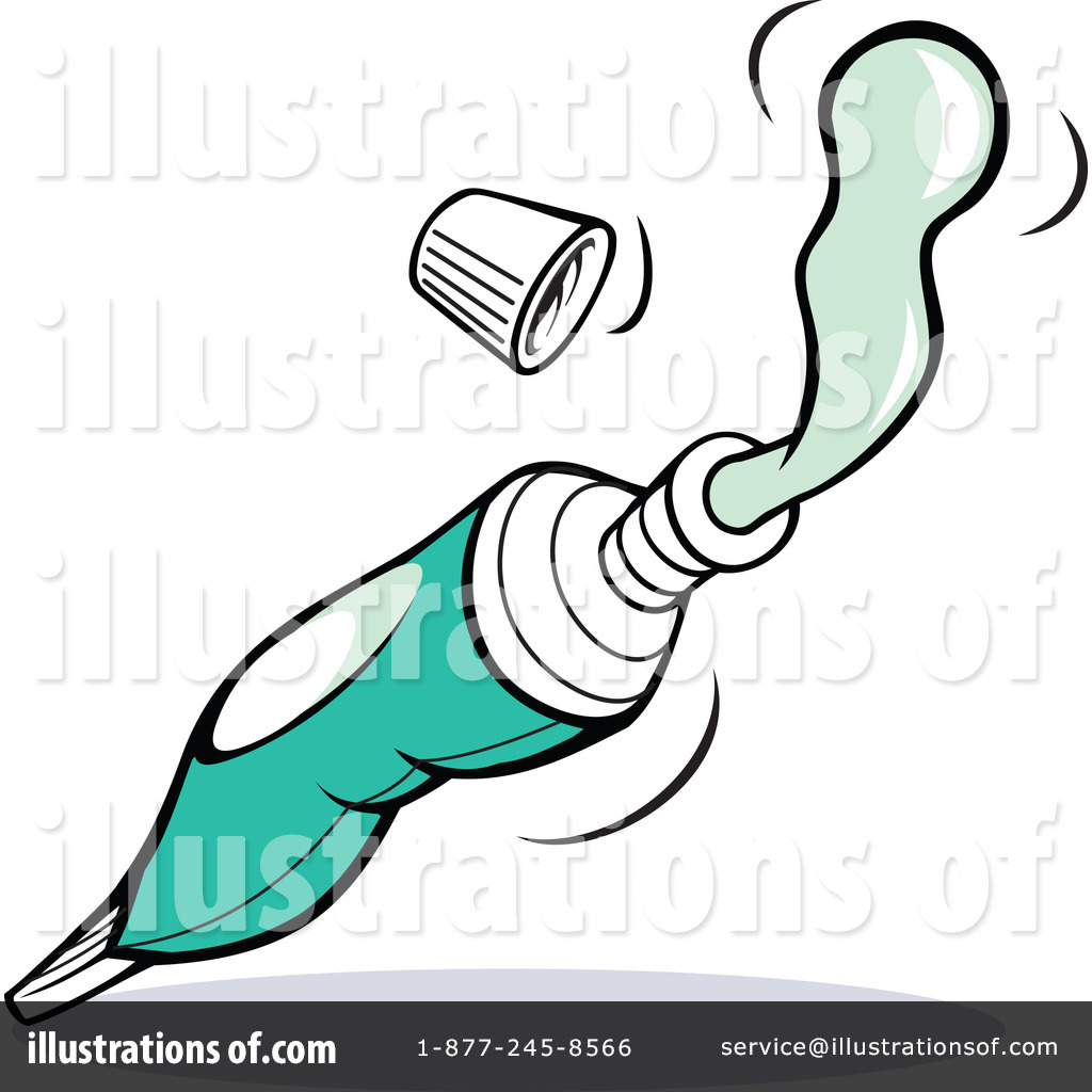 toothpaste clipart black and white - photo #49