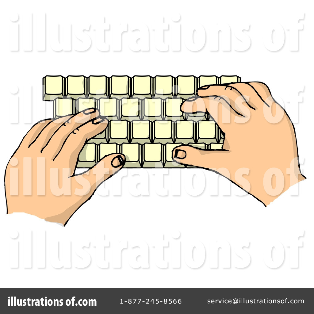 computer typing clipart - photo #29