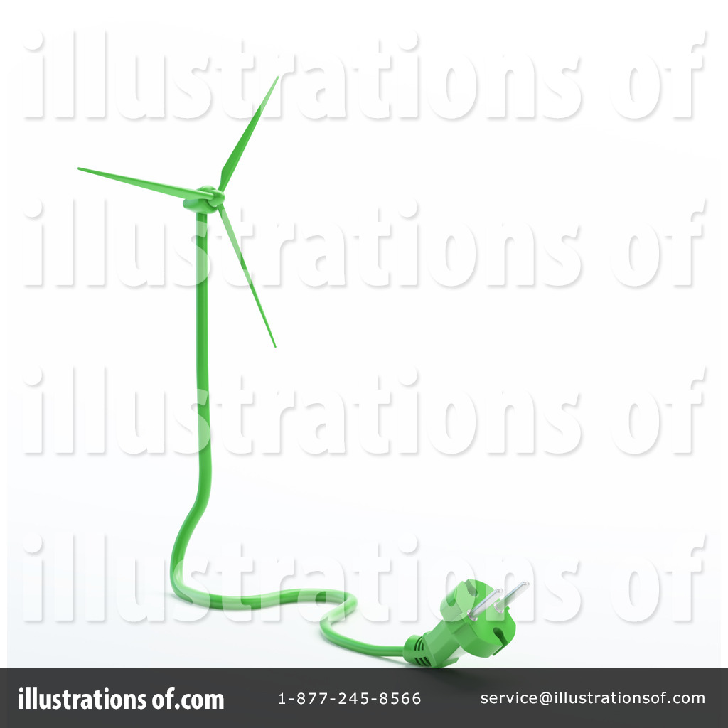 Royalty-Free (RF) Wind Turbine Clipart Illustration by Mopic - Stock 