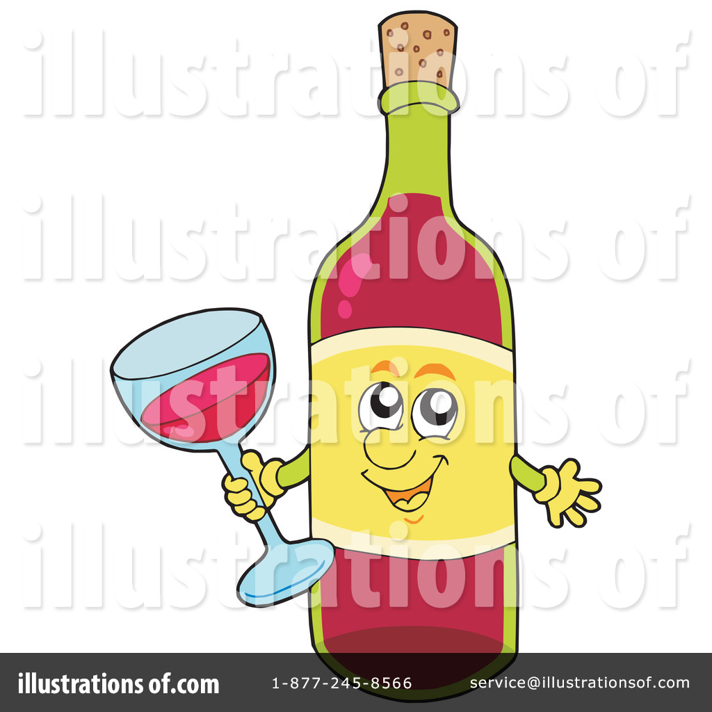 Wine Clipart #213083 - Illustration by visekart
