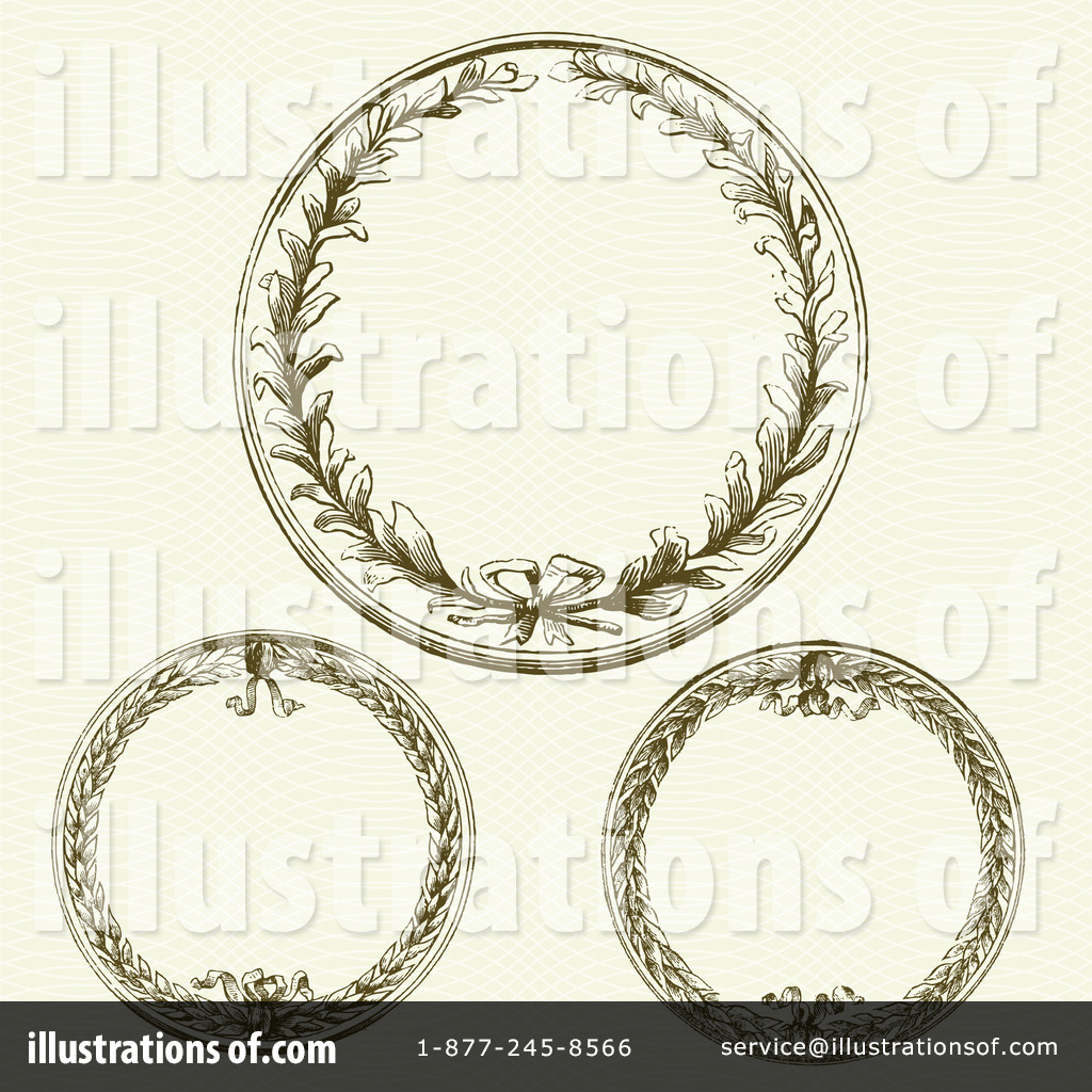 Wreath Clipart #104236 - Illustration by BestVector
