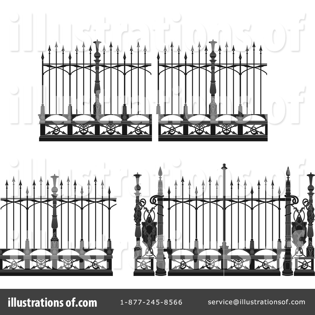 clip art wrought iron gates - photo #22