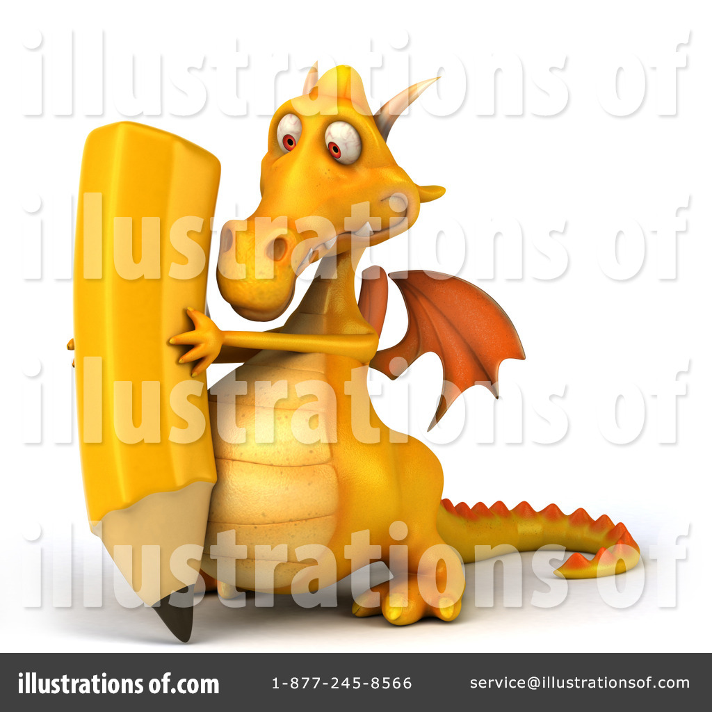 yellow dragon clipart - photo #39