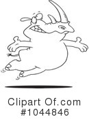 Rhino Clipart #1044846 by toonaday