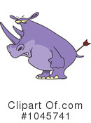 Rhino Clipart #1045741 by toonaday