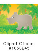 Rhino Clipart #1050245 by Alex Bannykh