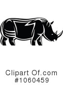 Rhino Clipart #1060459 by Vector Tradition SM
