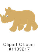 Rhino Clipart #1139217 by Alex Bannykh
