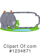 Rhino Clipart #1234871 by BNP Design Studio