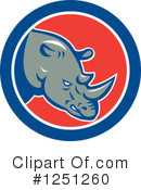 Rhino Clipart #1251260 by patrimonio