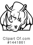 Rhino Clipart #1441861 by Vector Tradition SM