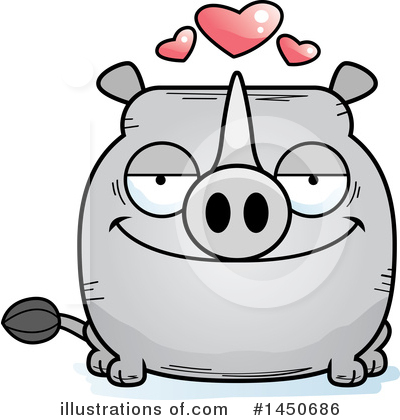 Royalty-Free (RF) Rhino Clipart Illustration by Cory Thoman - Stock Sample #1450686