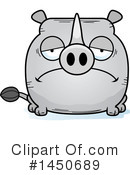 Rhino Clipart #1450689 by Cory Thoman