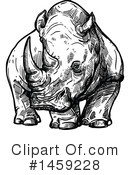Rhino Clipart #1459228 by Vector Tradition SM