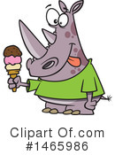 Rhino Clipart #1465986 by toonaday
