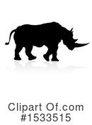 Rhino Clipart #1533515 by AtStockIllustration