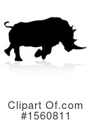 Rhino Clipart #1560811 by AtStockIllustration