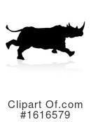 Rhino Clipart #1616579 by AtStockIllustration