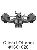 Rhino Clipart #1661628 by AtStockIllustration