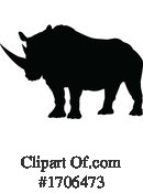 Rhino Clipart #1706473 by AtStockIllustration