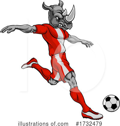 Soccer Clipart #1732479 by AtStockIllustration