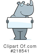 Rhino Clipart #218541 by Cory Thoman