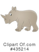 Rhino Clipart #435214 by Alex Bannykh