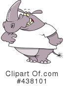 Rhino Clipart #438101 by toonaday