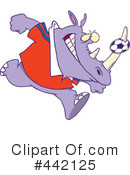 Rhino Clipart #442125 by toonaday