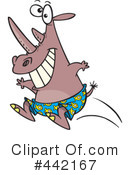 Rhino Clipart #442167 by toonaday