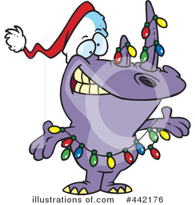 Christmas Lights Clipart #442176 by toonaday