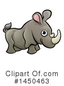 Rhinoceros Clipart #1450463 by AtStockIllustration