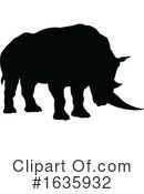 Rhinoceros Clipart #1635932 by AtStockIllustration