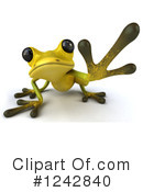 Ribbit Frog Clipart #1242840 by Julos