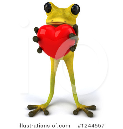 Ribbit Frog Clipart #1244557 by Julos