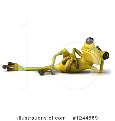 Ribbit Frog Clipart #1244569 by Julos