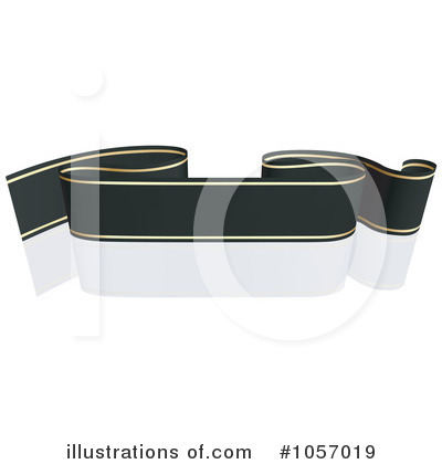 Royalty-Free (RF) Ribbon Banner Clipart Illustration by dero - Stock Sample #1057019