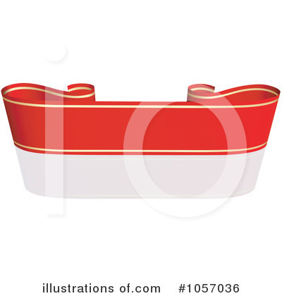 Royalty-Free (RF) Ribbon Banner Clipart Illustration by dero - Stock Sample #1057036