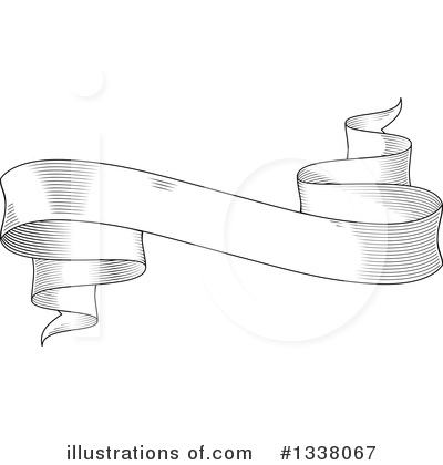 Royalty-Free (RF) Ribbon Banner Clipart Illustration by Vector Tradition SM - Stock Sample #1338067