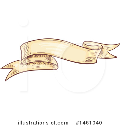 Royalty-Free (RF) Ribbon Banner Clipart Illustration by Vector Tradition SM - Stock Sample #1461040