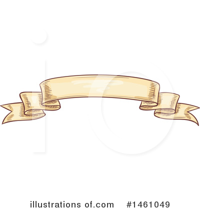 Royalty-Free (RF) Ribbon Banner Clipart Illustration by Vector Tradition SM - Stock Sample #1461049