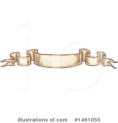 Royalty-Free (RF) Ribbon Banner Clipart Illustration by Vector Tradition SM - Stock Sample #1461055