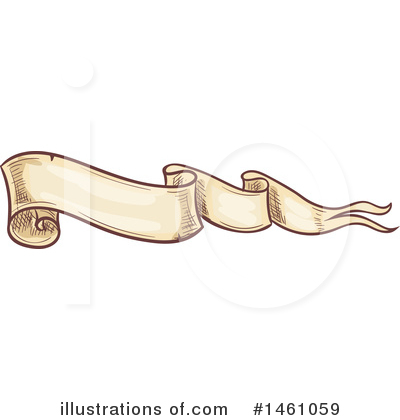 Royalty-Free (RF) Ribbon Banner Clipart Illustration by Vector Tradition SM - Stock Sample #1461059