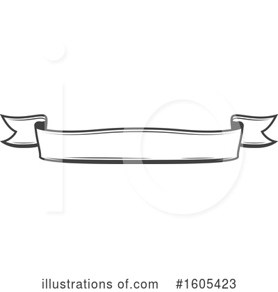 Ribbon Banner Clipart #1605423 by Vector Tradition SM