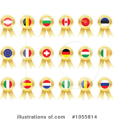 Spanish Flag Clipart #1055814 by Andrei Marincas