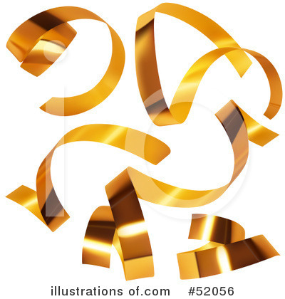 Royalty-Free (RF) Ribbons Clipart Illustration by dero - Stock Sample #52056