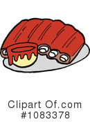 Ribs Clipart #1083378 by LaffToon
