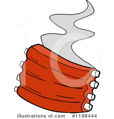 Barbeque Clipart #1196444 by LaffToon